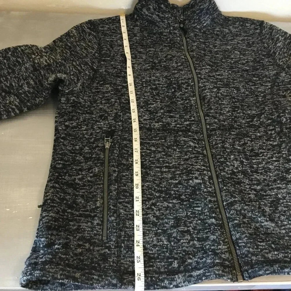 McKinley Damen Kipapa Women's Fleece Warm Jacket Black Blue  Grey Size XL - Picture 11 of 12